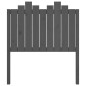 vidaXL Cabecero de cama madera maciza de pino gris 96x4x110 cm vidaXL Cabecero de cama madera maciza de pino gris 96x4x110 cm