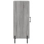 vidaXL Aparador madera de ingeniería gris Sonoma 34,5x34x90 cm vidaXL Aparador madera de ingeniería gris Sonoma 34,5x34x90 cm