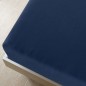 vidaXL Sábanas bajeras jersey 2 uds algodón azul marino 160x200 cm vidaXL Sábanas bajeras jersey 2 uds algodón azul marino 160x200 cm