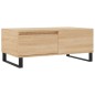 vidaXL Mesa de centro madera contrachapada roble Sonoma 90x50x36,5 cm vidaXL Mesa de centro madera contrachapada roble Sonoma 90x50x36,5 cm