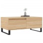vidaXL Mesa de centro madera contrachapada roble Sonoma 90x50x36,5 cm vidaXL Mesa de centro madera contrachapada roble Sonoma 90x50x36,5 cm