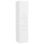 vidaXL Juego de muebles de baño madera de ingeniería blanco vidaXL Juego de muebles de baño madera de ingeniería blanco