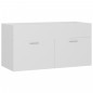 vidaXL Juego de muebles de baño madera de ingeniería blanco vidaXL Juego de muebles de baño madera de ingeniería blanco