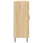 vidaXL Aparador de madera de ingeniería roble Sonoma 69,5x34x90 cm vidaXL Aparador de madera de ingeniería roble Sonoma 69,5x34x90 cm