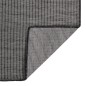 vidaXL Alfombra de exterior de tejido plano gris 140x200 cm