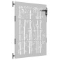 vidaXL Puerta de jardín acero corten diseño bambú 85x125 cm vidaXL Puerta de jardín acero corten diseño bambú 85x125 cm