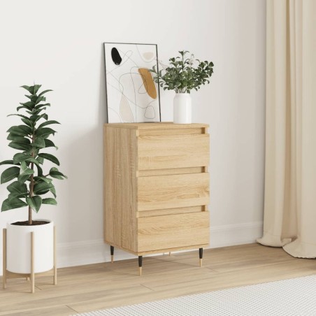 vidaXL Aparador madera de ingeniería roble Sonoma 40x35x70 cm