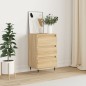 vidaXL Aparador madera de ingeniería roble Sonoma 40x35x70 cm