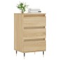 vidaXL Aparador madera de ingeniería roble Sonoma 40x35x70 cm