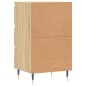 vidaXL Aparador madera de ingeniería roble Sonoma 40x35x70 cm