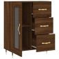 vidaXL Aparador de madera de ingeniería marrón roble 69,5x34x90 cm vidaXL Aparador de madera de ingeniería marrón roble 69,5x34x90 cm