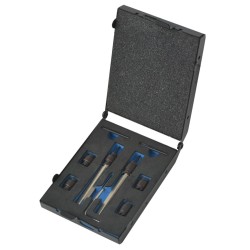 vidaXL Set de fresas para punto de soldadura 9 piezas HSS