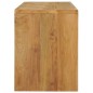 vidaXL Mueble para TV de madera maciza de teca 100x35x45 cm