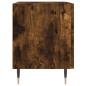 vidaXL Mesita noche 2 uds madera ingeniería roble ahumado 40x35x47,5cm vidaXL Mesita noche 2 uds madera ingeniería roble ahumado 40x35x47,5cm
