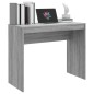 vidaXL Escritorio de madera contrachapada gris Sonoma 90x40x72 cm vidaXL Escritorio de madera contrachapada gris Sonoma 90x40x72 cm