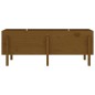 vidaXL Arriate elevado de jardín madera pino marrón miel 160x50x57 cm vidaXL Arriate elevado de jardín madera pino marrón miel 160x50x57 cm