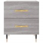 vidaXL Mesitas noche 2 uds madera ingeniería gris Sonoma 40x35x47,5 cm vidaXL Mesitas noche 2 uds madera ingeniería gris Sonoma 40x35x47,5 cm