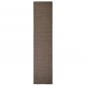 vidaXL Alfombra de sisal natural marrón 80x350 cm