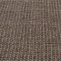 vidaXL Alfombra de sisal natural marrón 80x350 cm