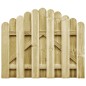 vidaXL Puerta de jardín madera de pino impregnada 100x75 cm vidaXL Puerta de jardín madera de pino impregnada 100x75 cm