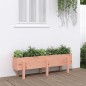 vidaXL Arriate elevado jardín madera maciza abeto Douglas 121x30x38 cm vidaXL Arriate elevado jardín madera maciza abeto Douglas 121x30x38 cm