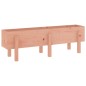 vidaXL Arriate elevado jardín madera maciza abeto Douglas 121x30x38 cm vidaXL Arriate elevado jardín madera maciza abeto Douglas 121x30x38 cm