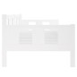 vidaXL Sofá cama madera maciza de pino blanco 90x200 cm