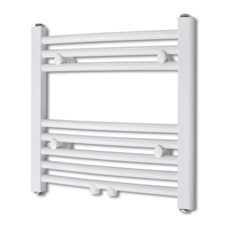 vidaXL Radiador toallero 480 x 480 mm conector lateral y central 