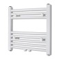vidaXL Radiador toallero 480 x 480 mm conector lateral y central vidaXL Radiador toallero 480 x 480 mm conector lateral y central
