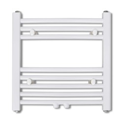 vidaXL Radiador toallero 480 x 480 mm conector lateral y central 