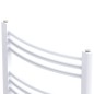vidaXL Radiador toallero 480 x 480 mm conector lateral y central vidaXL Radiador toallero 480 x 480 mm conector lateral y central