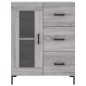 vidaXL Aparador de madera de ingeniería gris Sonoma 69,5x34x90 cm vidaXL Aparador de madera de ingeniería gris Sonoma 69,5x34x90 cm