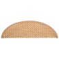 vidaXL Alfombrilla autoadhesiva escalera sisal 15uds naranja 56x17x3cm vidaXL Alfombrilla autoadhesiva escalera sisal 15uds naranja 56x17x3cm