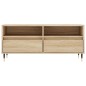 vidaXL Mueble de TV madera contrachapada roble Sonoma 100x34,5x44,5 cm