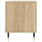 vidaXL Mueble de TV madera contrachapada roble Sonoma 100x34,5x44,5 cm