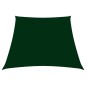 vidaXL Toldo de vela trapezoidal de tela oxford verde oscuro 3/5x4 m vidaXL Toldo de vela trapezoidal de tela oxford verde oscuro 3/5x4 m