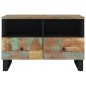 vidaXL Mueble de TV madera maciza reciclada 70x33x46 cm