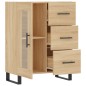 vidaXL Aparador de madera de ingeniería roble Sonoma 69,5x34x90 cm vidaXL Aparador de madera de ingeniería roble Sonoma 69,5x34x90 cm