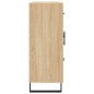 vidaXL Aparador de madera de ingeniería roble Sonoma 69,5x34x90 cm vidaXL Aparador de madera de ingeniería roble Sonoma 69,5x34x90 cm