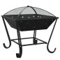 vidaXL Brasero con atizador acero XXL 50 cm vidaXL Brasero con atizador acero XXL 50 cm
