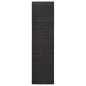 vidaXL Alfombra de sisal natural negro 80x300 cm vidaXL Alfombra de sisal natural negro 80x300 cm