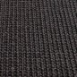 vidaXL Alfombra de sisal natural negro 80x300 cm vidaXL Alfombra de sisal natural negro 80x300 cm