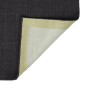 vidaXL Alfombra de sisal natural negro 80x300 cm vidaXL Alfombra de sisal natural negro 80x300 cm