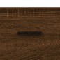 vidaXL Aparador de madera de ingeniería marrón roble 69,5x34x90 cm vidaXL Aparador de madera de ingeniería marrón roble 69,5x34x90 cm