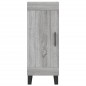 vidaXL Aparador madera de ingeniería gris Sonoma 34,5x34x90 cm vidaXL Aparador madera de ingeniería gris Sonoma 34,5x34x90 cm