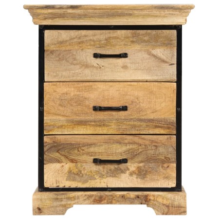 vidaXL Mueble con cajones madera maciza de mango 60x30x75 cm