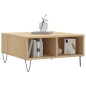 vidaXL Mesa de centro madera de ingeniería roble Sonoma 60x60x30 cm vidaXL Mesa de centro madera de ingeniería roble Sonoma 60x60x30 cm