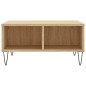 vidaXL Mesa de centro madera de ingeniería roble Sonoma 60x60x30 cm vidaXL Mesa de centro madera de ingeniería roble Sonoma 60x60x30 cm