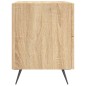 vidaXL Mesita de noche madera de ingeniería roble Sonoma 40x35x47,5 cm vidaXL Mesita de noche madera de ingeniería roble Sonoma 40x35x47,5 cm