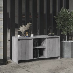vidaXL Mueble de TV madera de ingeniería gris Sonoma 102x37,5x52,5 cm